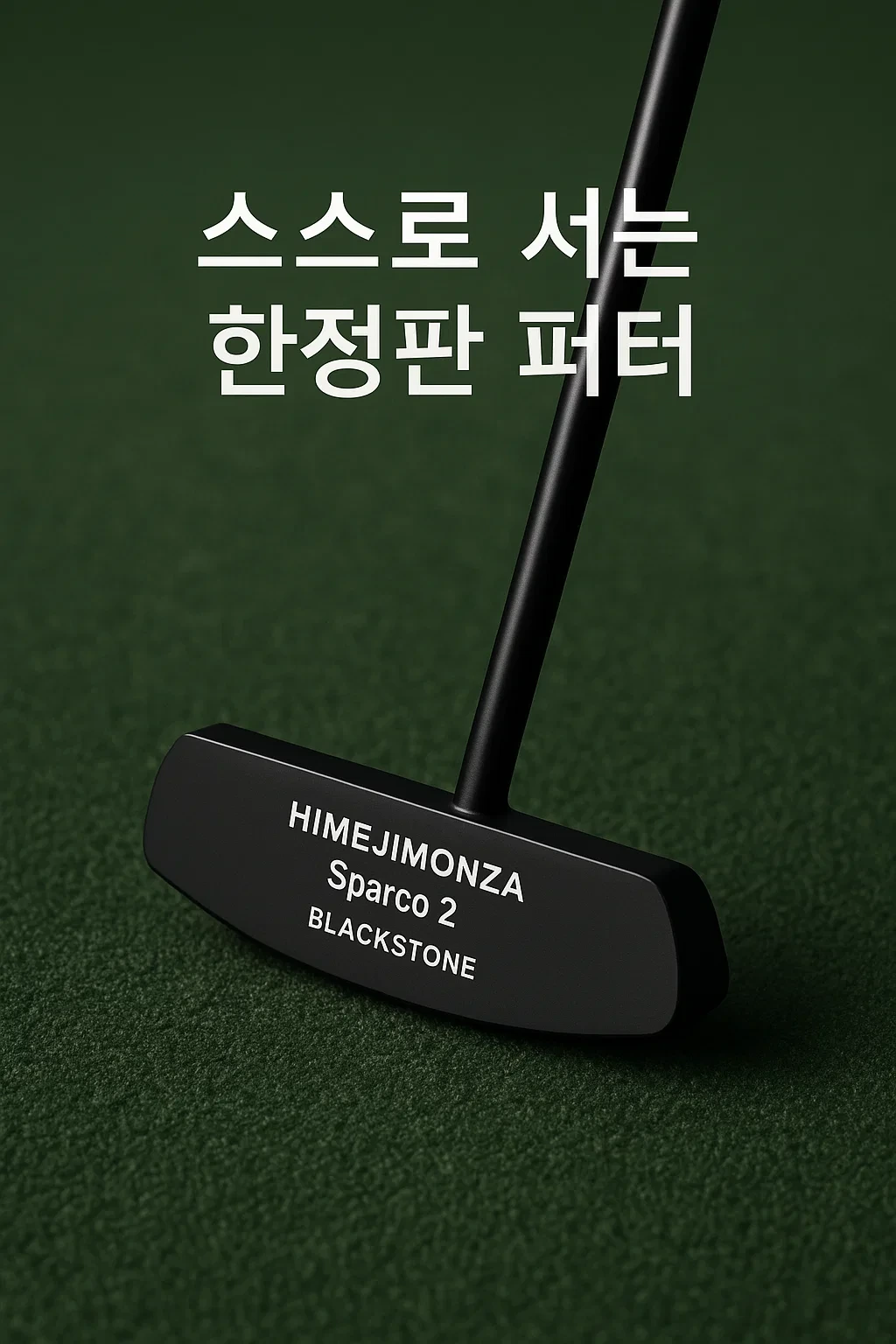 “퍼팅 라인 확인이 쉬워지는 스스로 서는 퍼터, 지금이 기회”