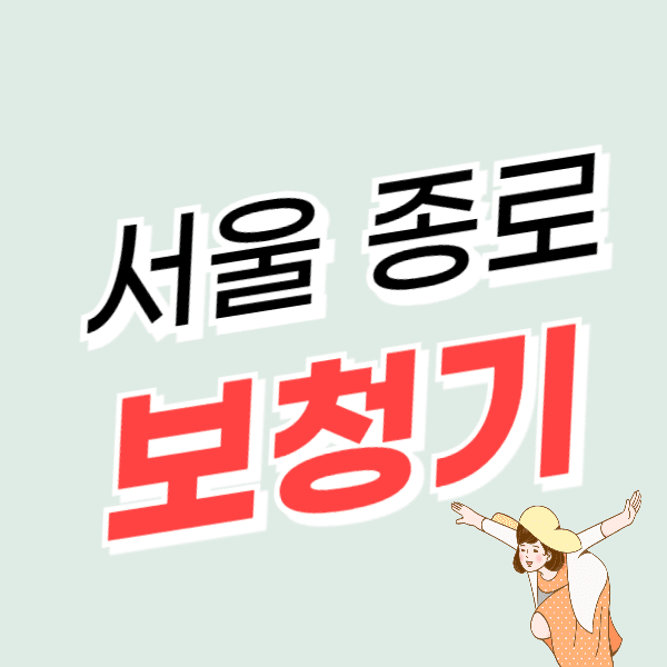 서울 종로구 보청기 가격 싼 곳 잘하는 센터 추천비교 할인/지원금