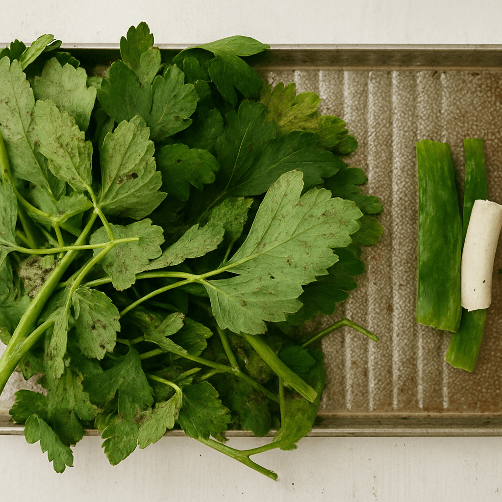 방풍나물로 만든 레시피