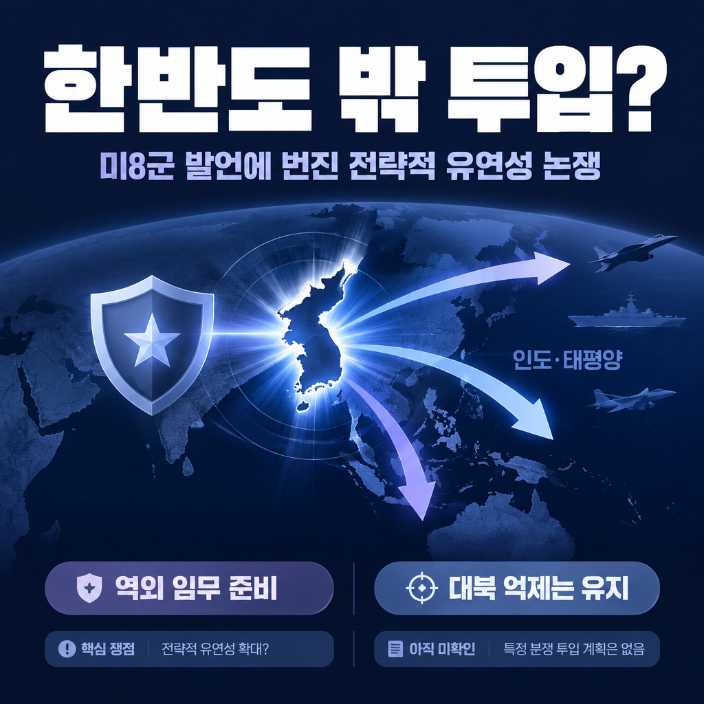 한반도 밖 투입?