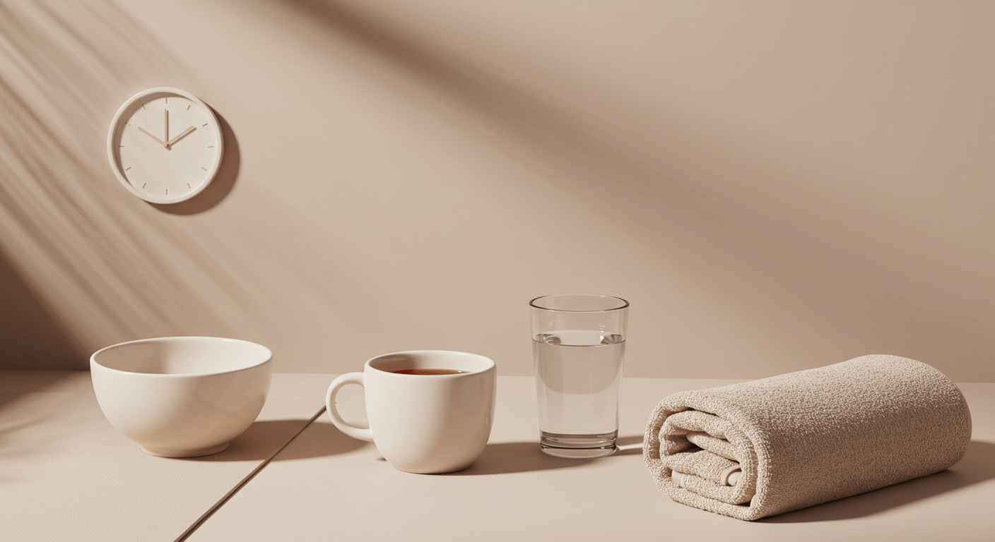 건강을 지키는 수험생 야식 루틴