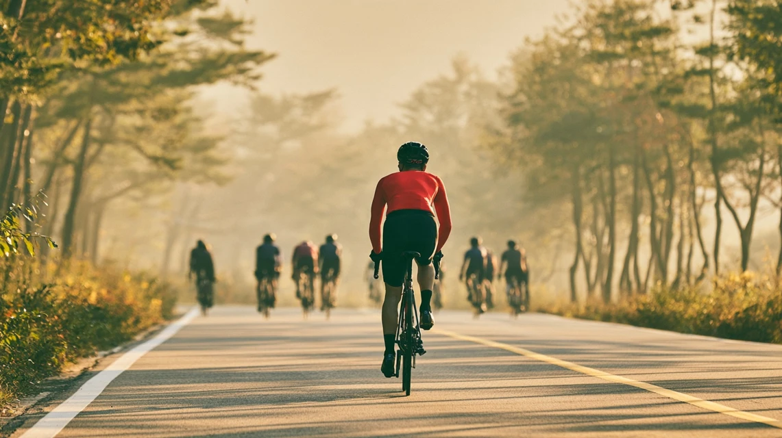 자전거 동호회 가입 전 실력을 고민하는 초보 라이더