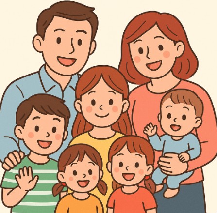 다자녀 이미지