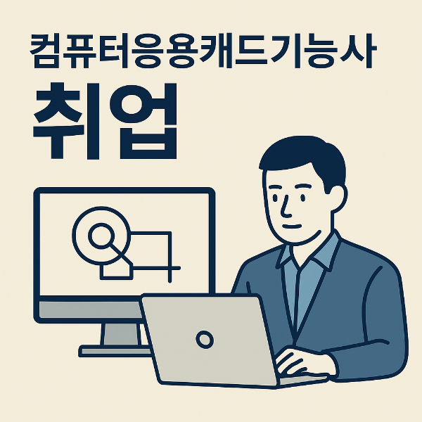 컴퓨터응용캐드기능사 취업, 어디까지 가능할까? 전망과 준비법 총정리