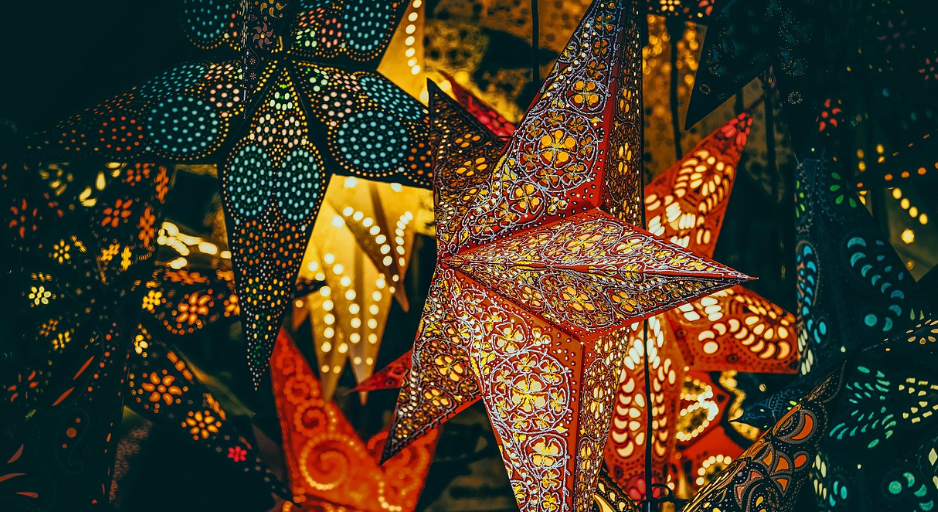 크리스마스 장식의 모습