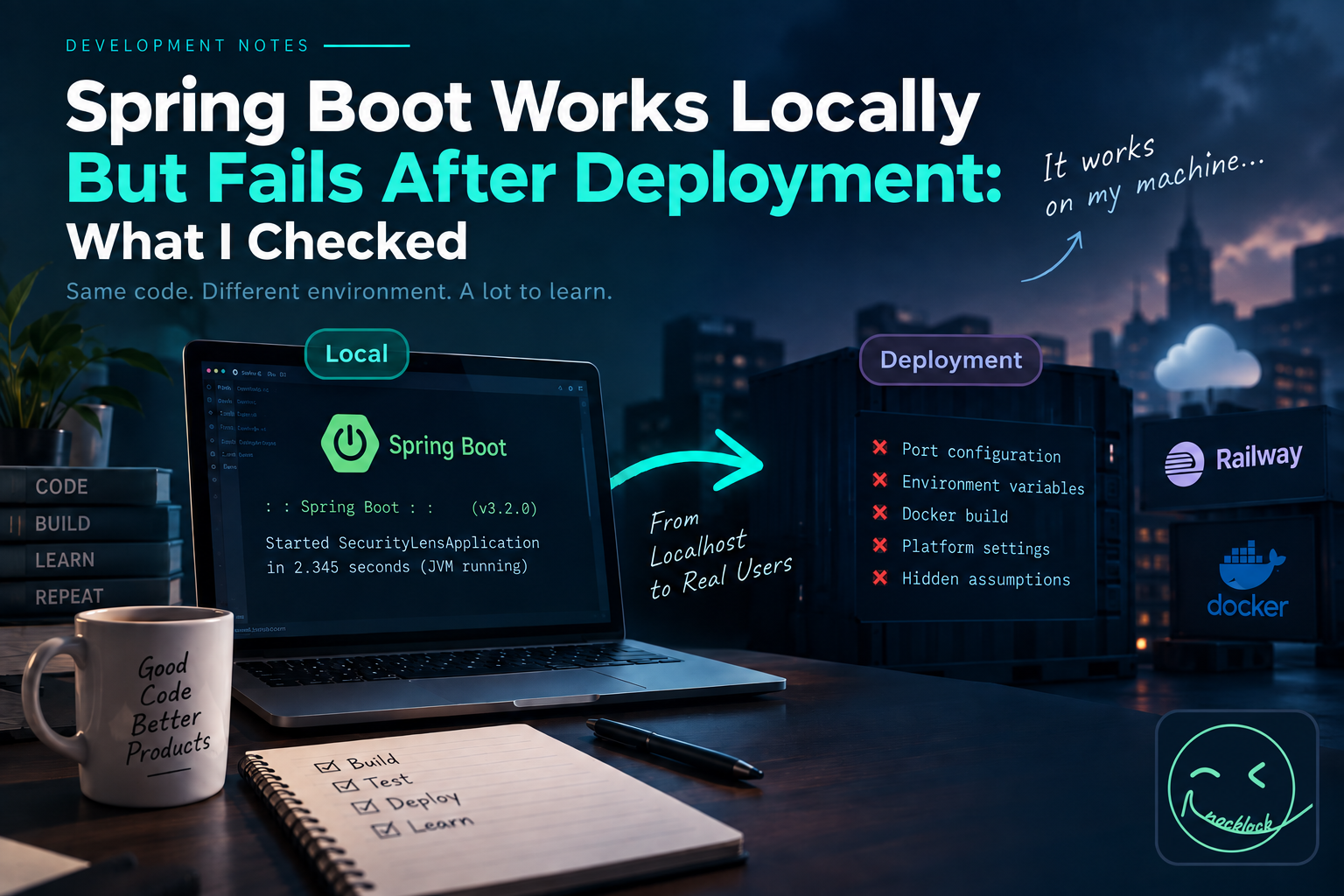 Spring Boot Works Locally