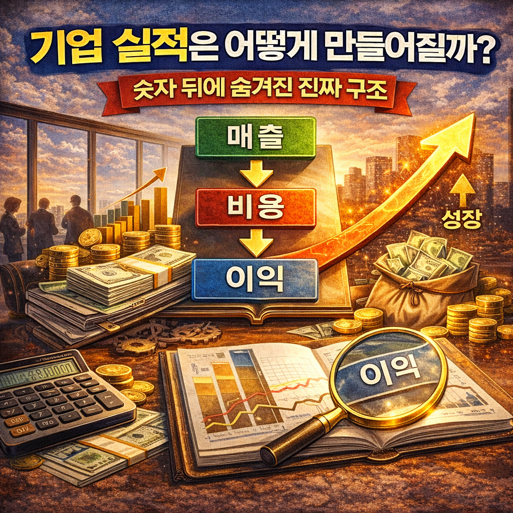 기업 실적은 어떻게 만들어질까