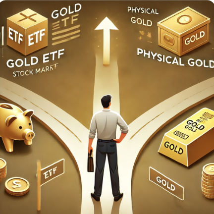 금 ETF vs 실물 금: 어떤 투자 방식이 나에게 유리할까?
