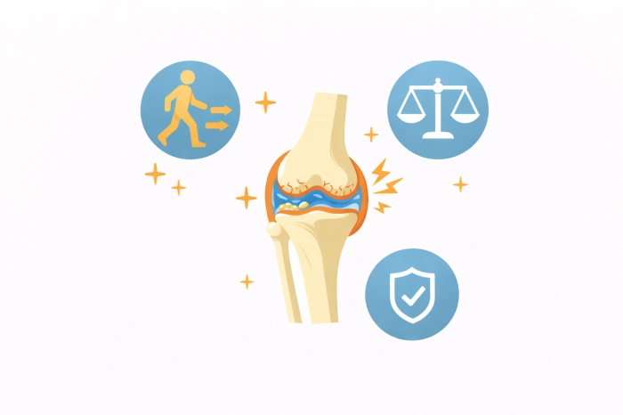 무릎에서 뚝뚝 소리가 나요