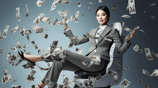 복권 당첨되는 꿈 5가지 중 복권담청 꿈을 나타내는 사진