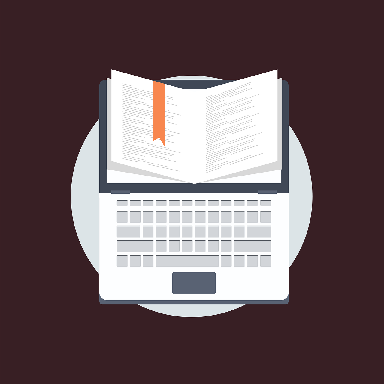 블로그 글쓰기와 상위 노출을 상징하는 키보드와 노트 관련 사진