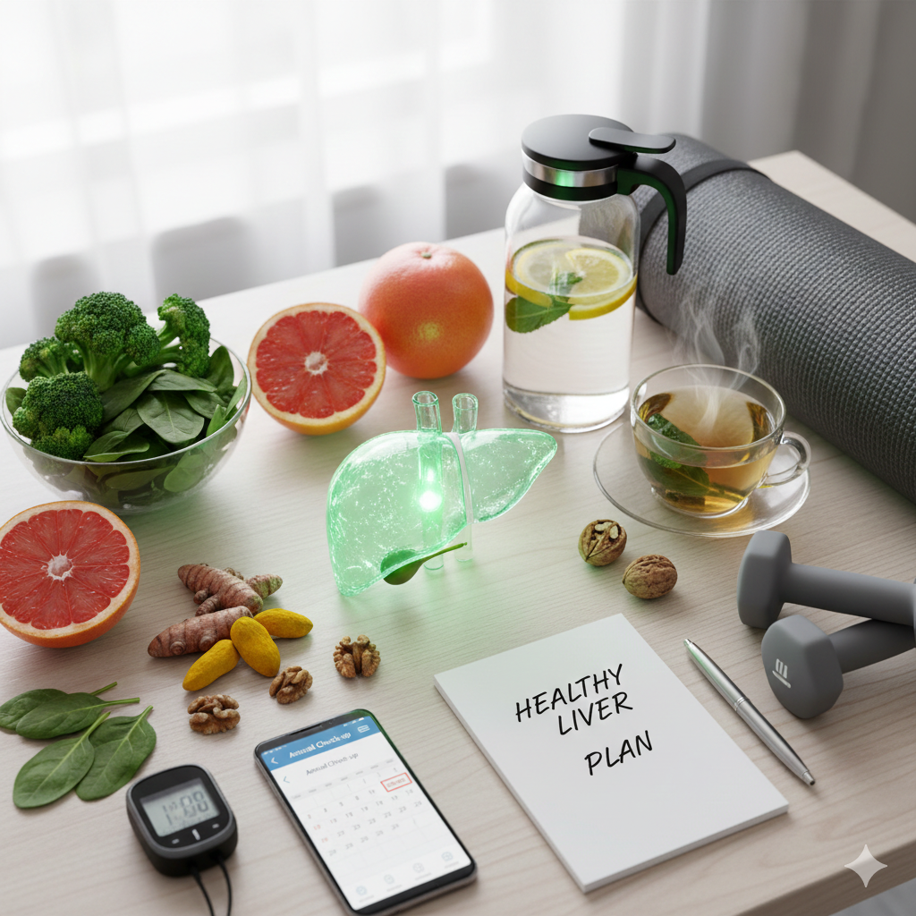 간 수치 상승 원인과 관리법