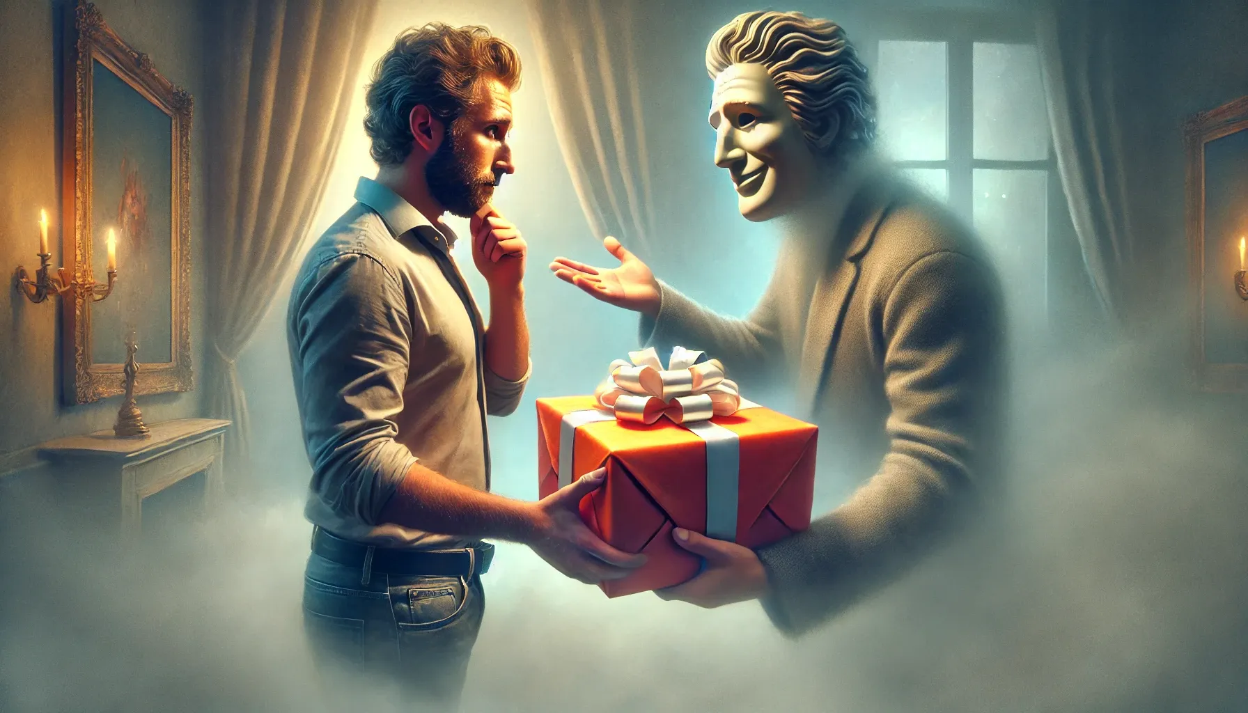 싫어하는 연예인이 나에게 선물을 주는 꿈