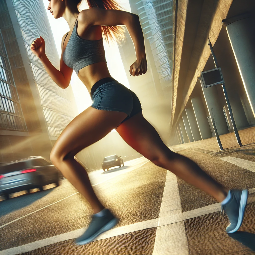 러닝 중 부상 예상