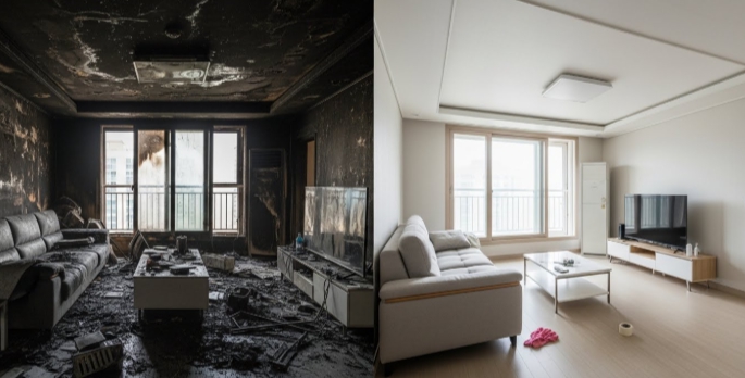 상주 화재청소 전문