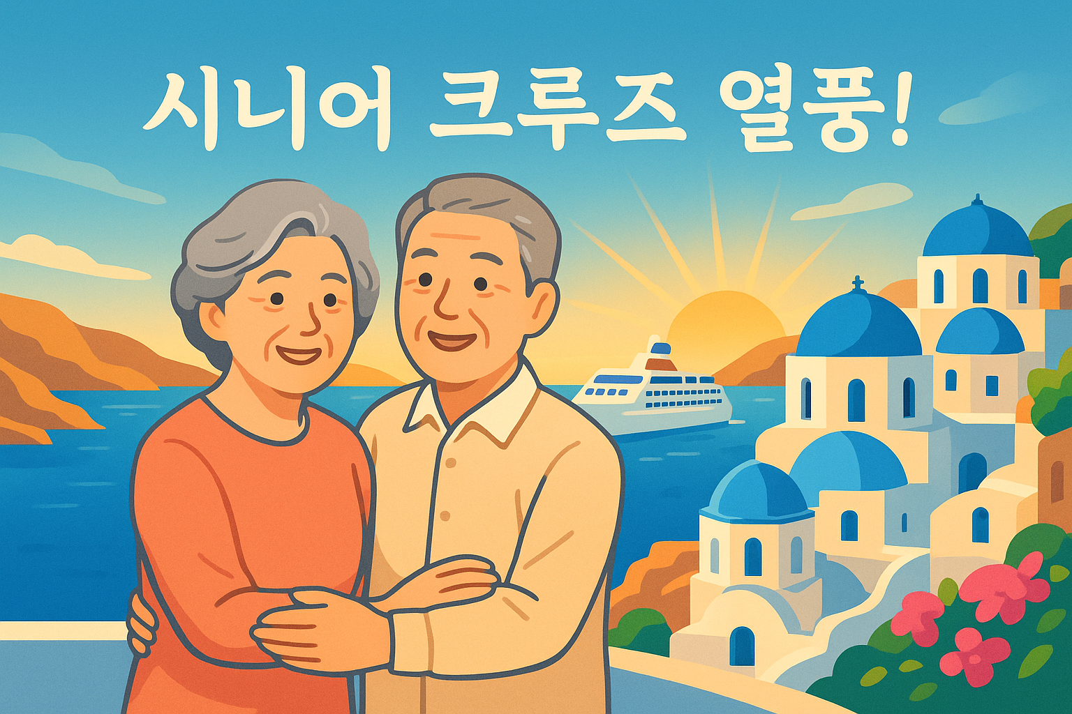 크루즈 여행 모습