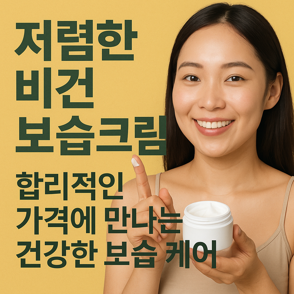 비건 보습 크림