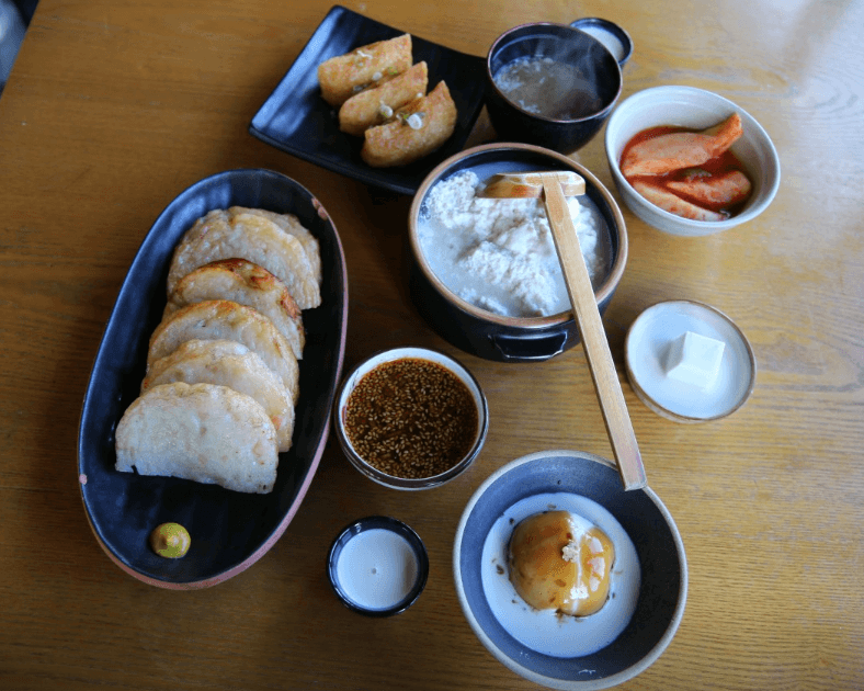 토밥 토요일은 밥이 좋아 제주 수제두부 두유아이스크림 아게다시도후