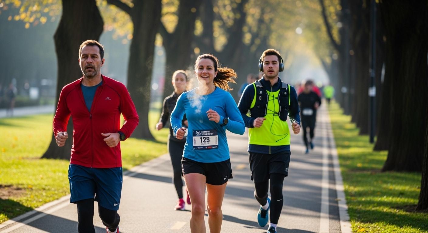 코오롱 구간 마라톤 대회