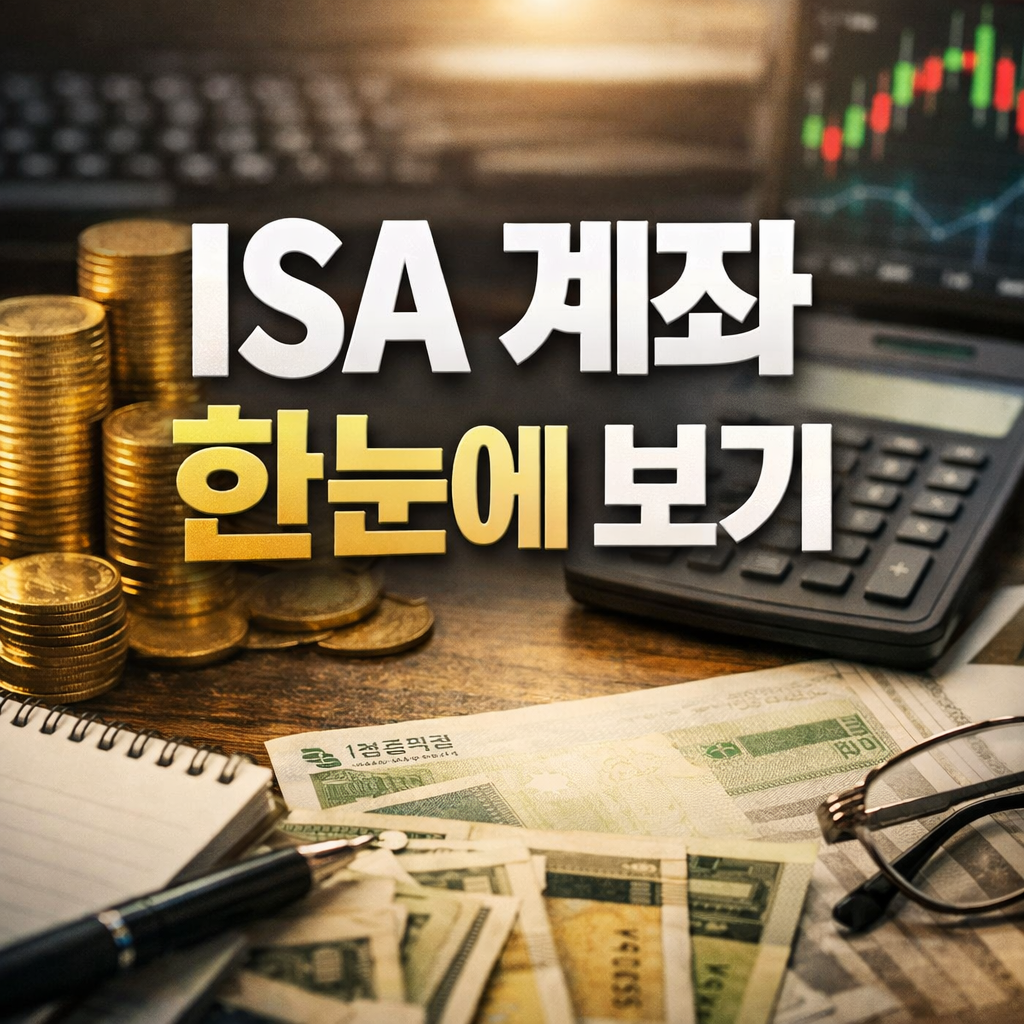ISA 계좌 한눈에 보기 2025년 기준 절세 핵심 가이드