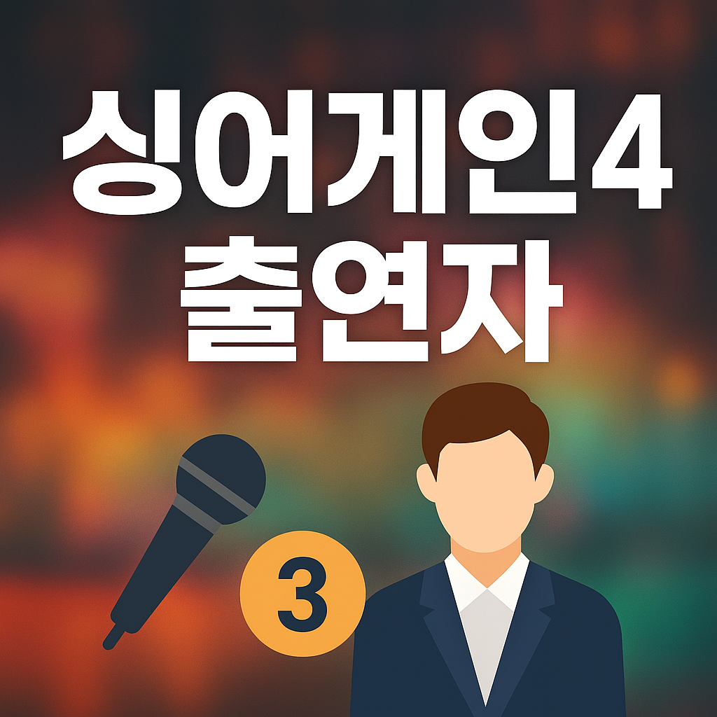 싱어게인4 출연자 정리