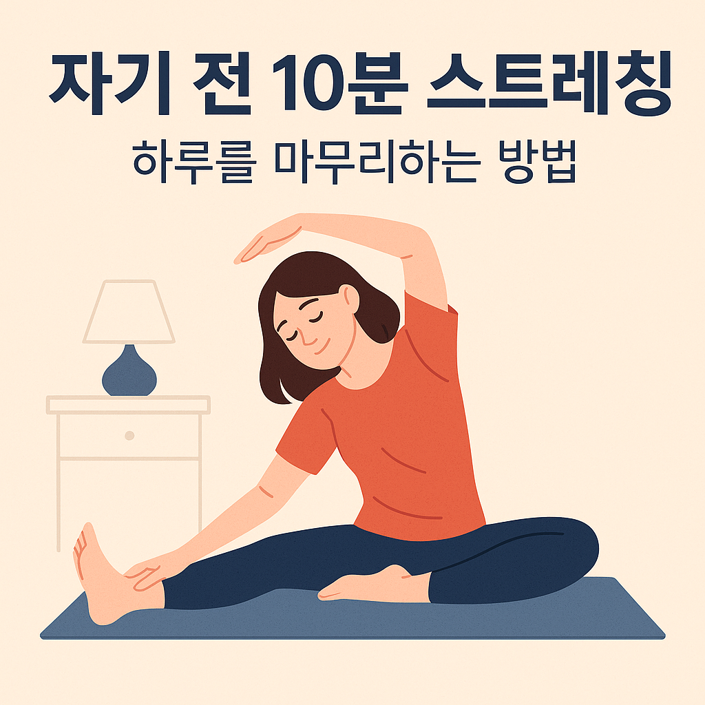 자기 전 10분 스트레칭