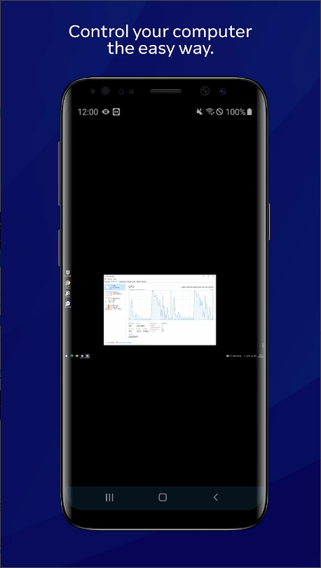 팀뷰어, 팀뷰어원격제어, 원격 제어용 TeamViewer