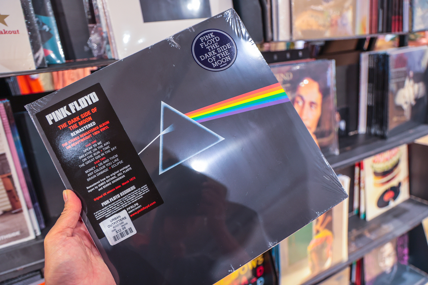 하와이 어반 아웃피터스 핑크플로이트 lp