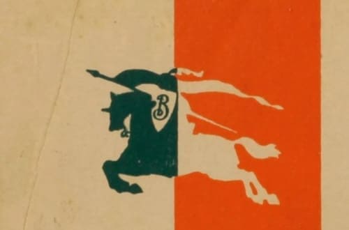 1901년-버버리-기마로고