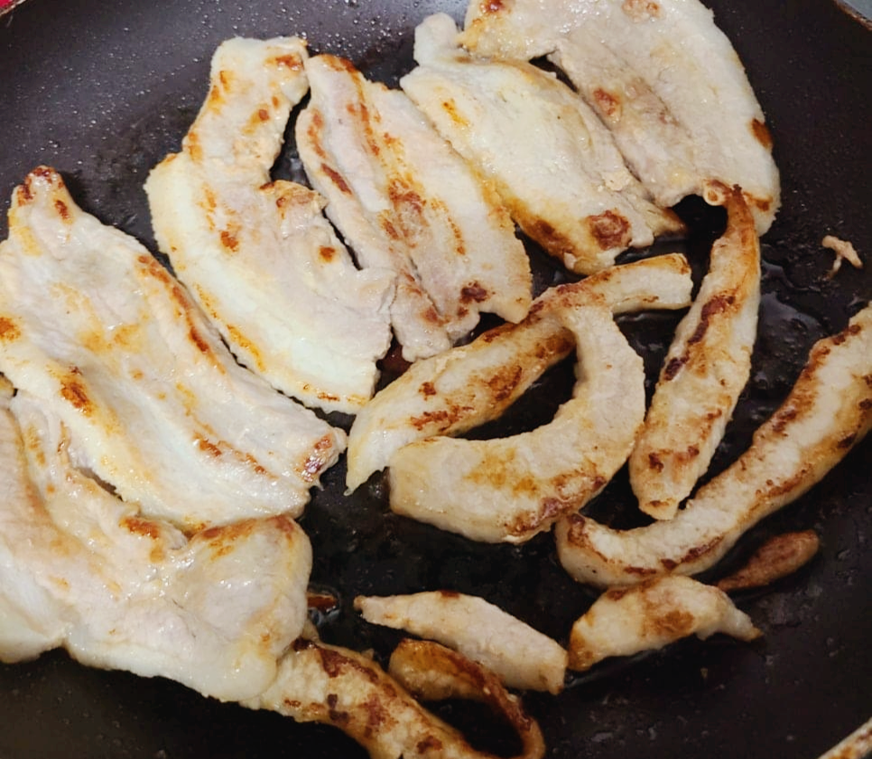 삼겹살김밥 만들기 / 항정살김밥 만들기