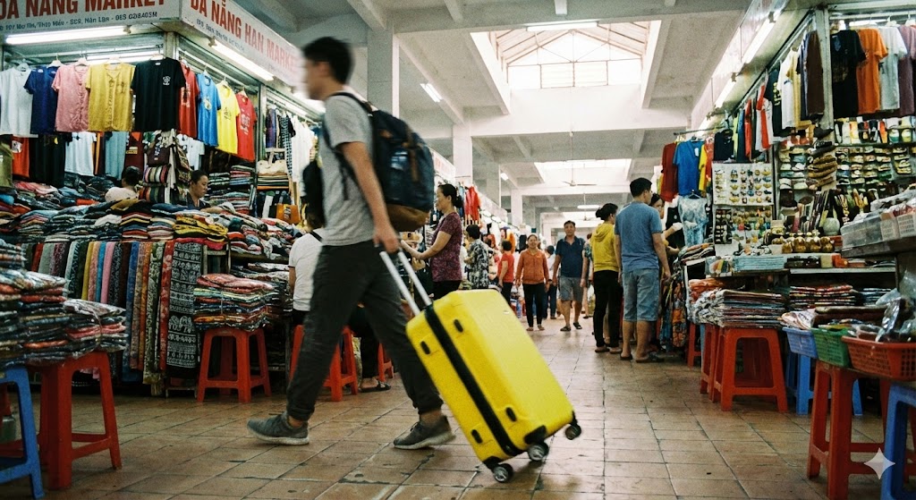 다낭 한시장 캐리어 구매 전 필수 체크 12 (2026 최신)|바퀴·손잡이·지퍼 “불량/바가지” 방지