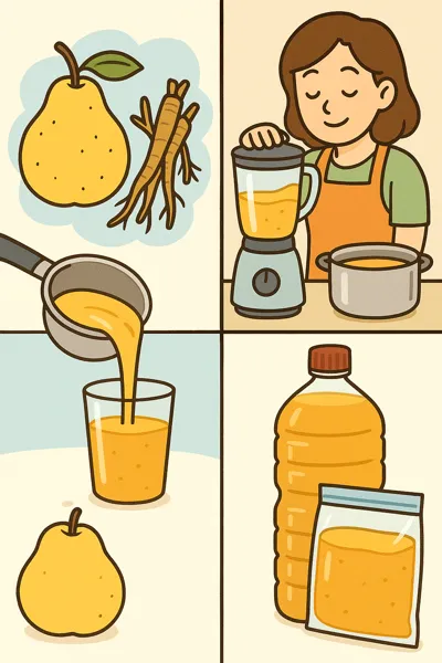 배도라지즙 만드는 법과 보관 방법10