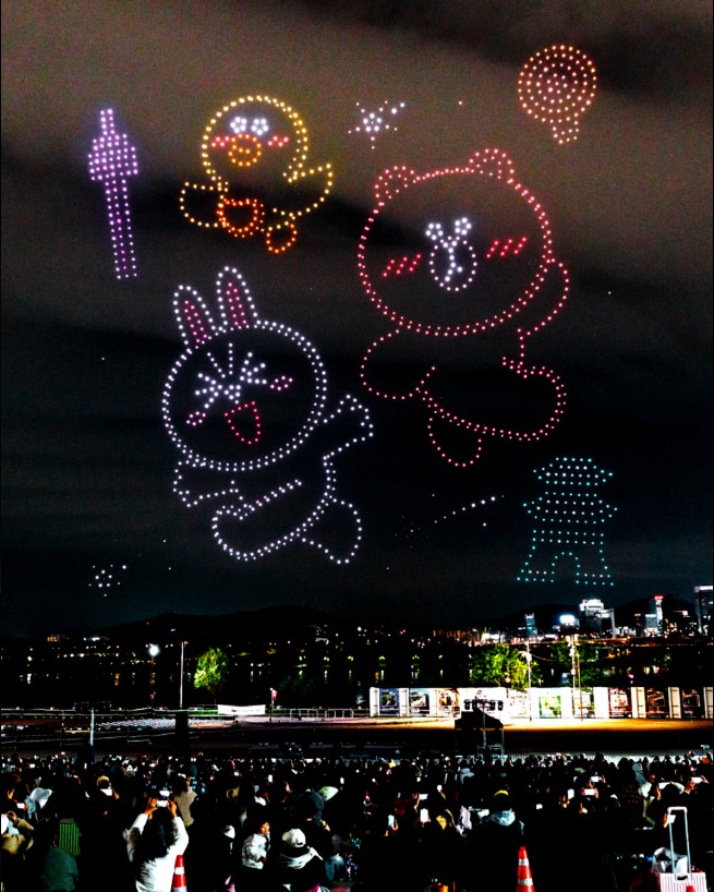 2025 한강 불빛 공연 드론 라이트쇼