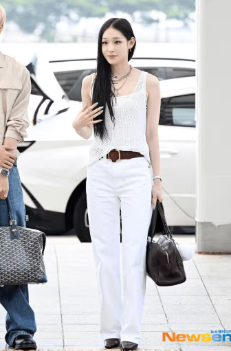 재벌아이돌명품스타일 올데프 애니 공항패션 브랜드 가격 정리 신세계 손녀 1