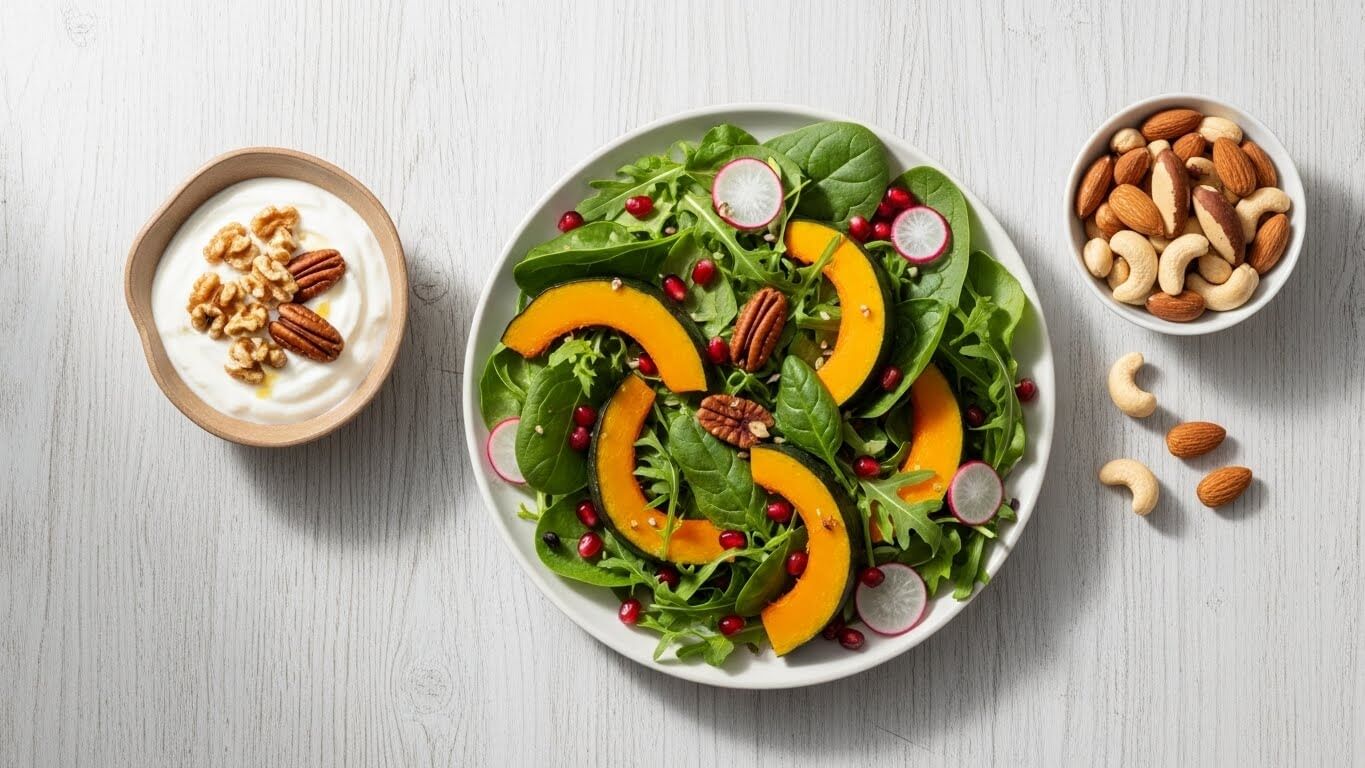 단호박: 샐러드와 간식으로 활용도 최고