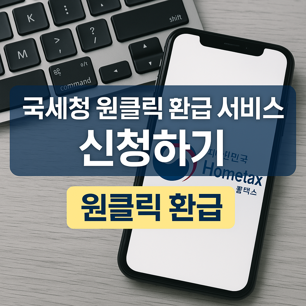 국세청 원클릭 환급 서비스 신청, 조회방법