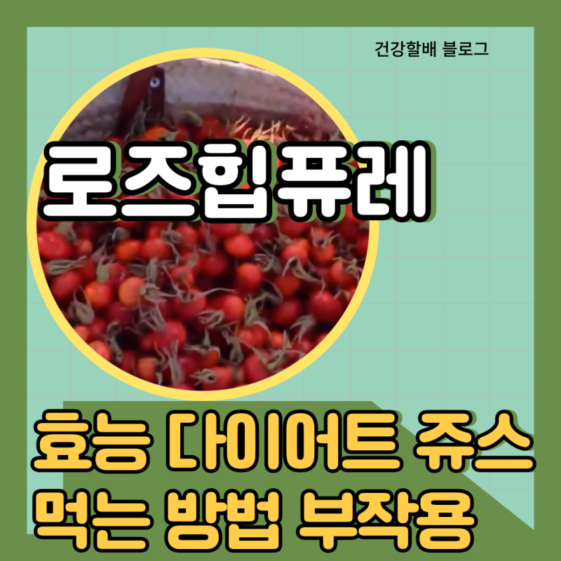 로즈힙퓨레