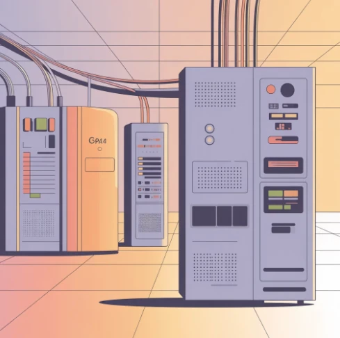 광랜 서버 예시 일러스트