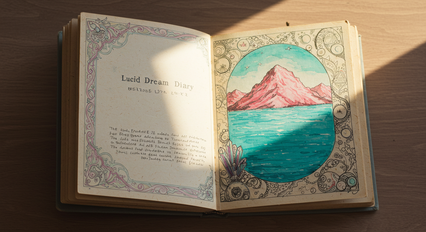 루시드드림다이어리 자기기록 가치 기억강화 심리활용