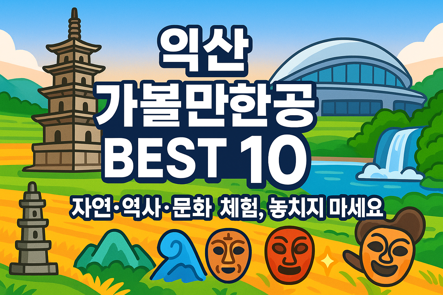 익산 가볼만한곳 베스트10