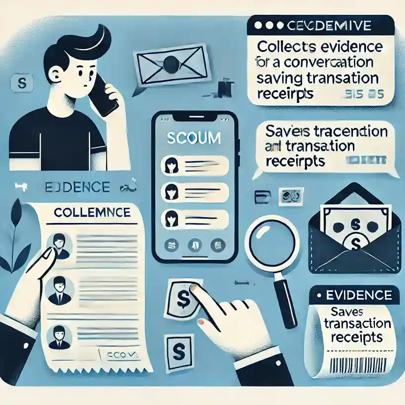 중고거래 사기 그림