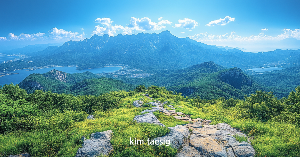 북한산의 사계절