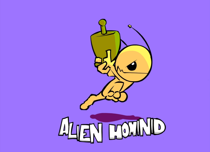 아빠와나-외계인편-무적판-플래시게임-메인-화면