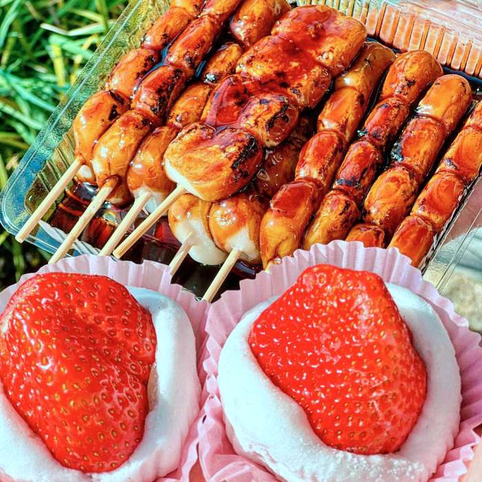 생활의달인 도쿄 딸기찹쌀떡 맛집