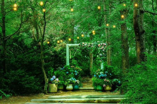 벽초지수목원 전경 사진