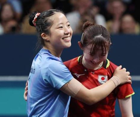 뿌링클 모델 신유빈 선정 프로필 나이 키 먹방 주먹밥