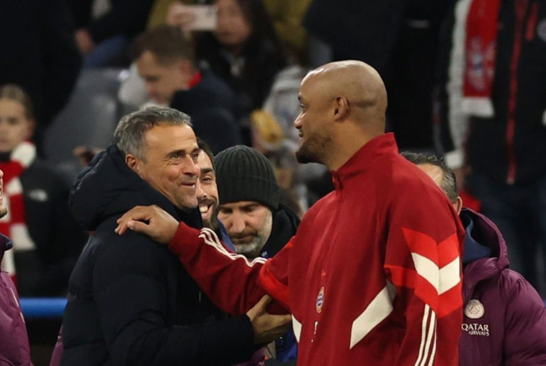 루이스 엔리케와 콤파니 감독