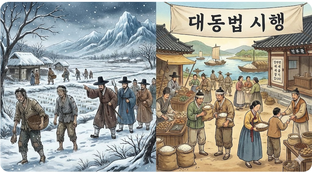 조선시대 소빙하기 기후 변화가 대동법 시행에 미친 영향