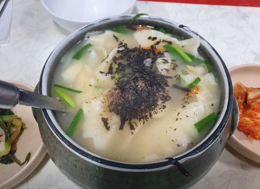 삼처동 수제비