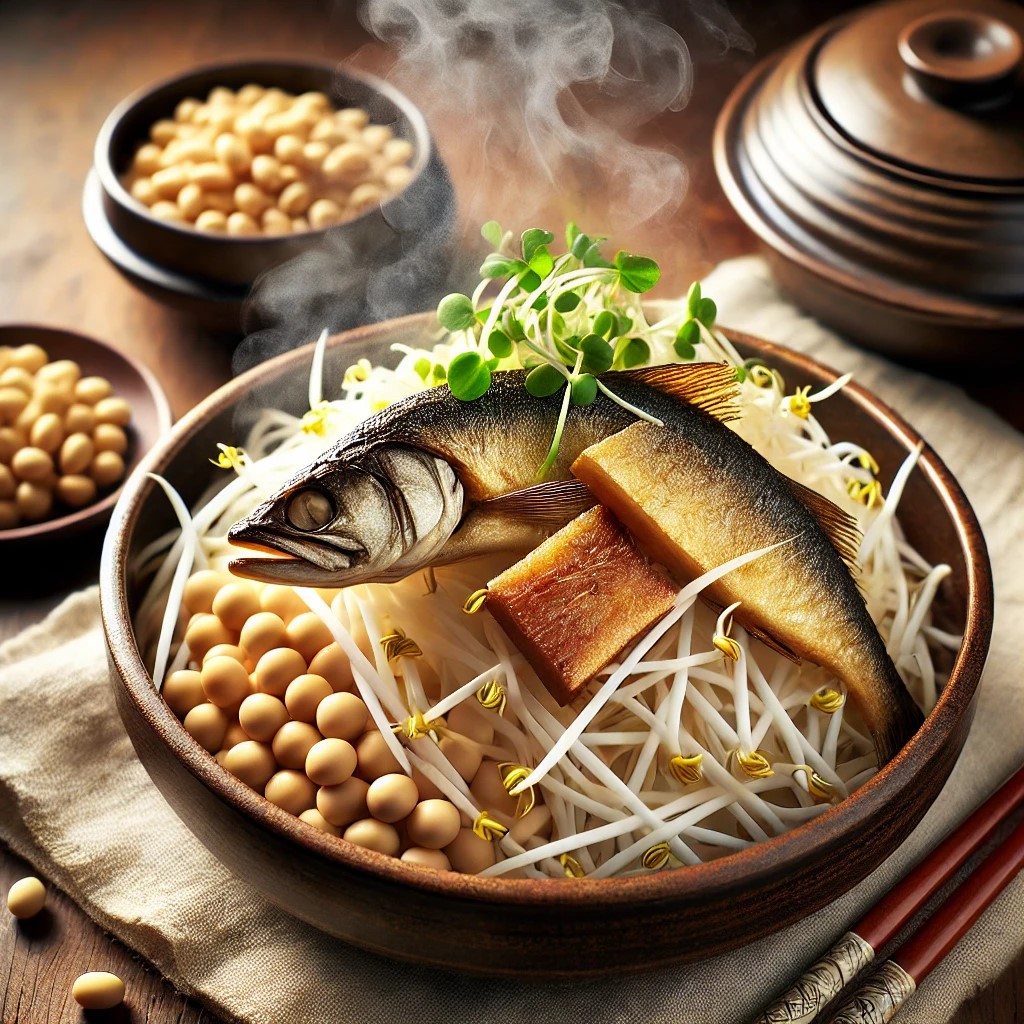 콩나물국에 넣으면 좋은 건강재료 이미지